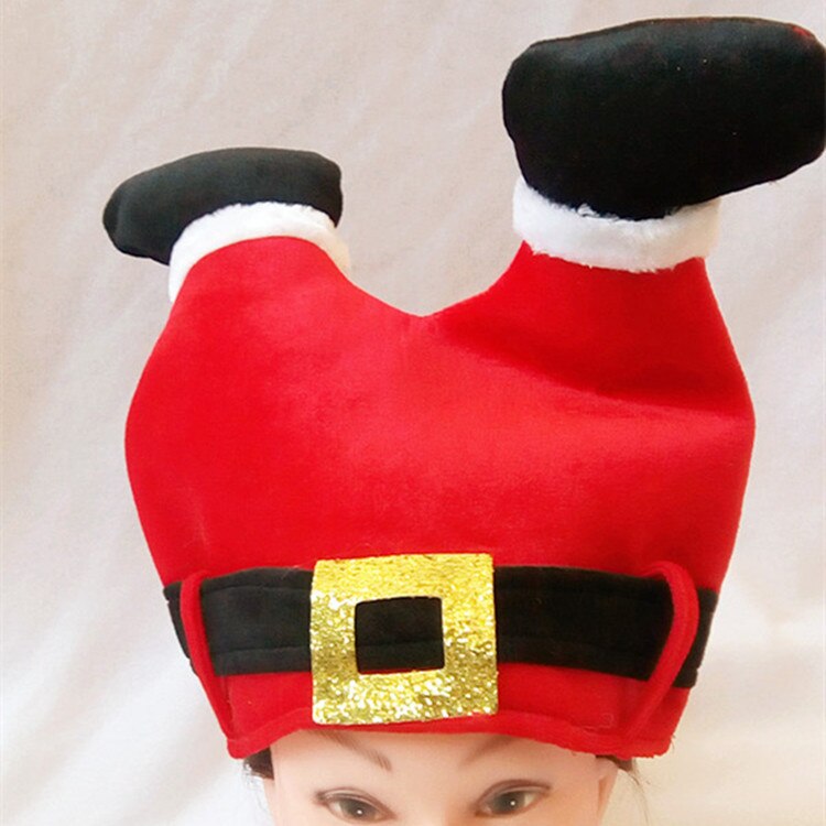 1Pc Kerst Kerstman Broek Hoeden Red Caps Voor Volwassen En Kinderen Xmas Jaar Thuis Party levert