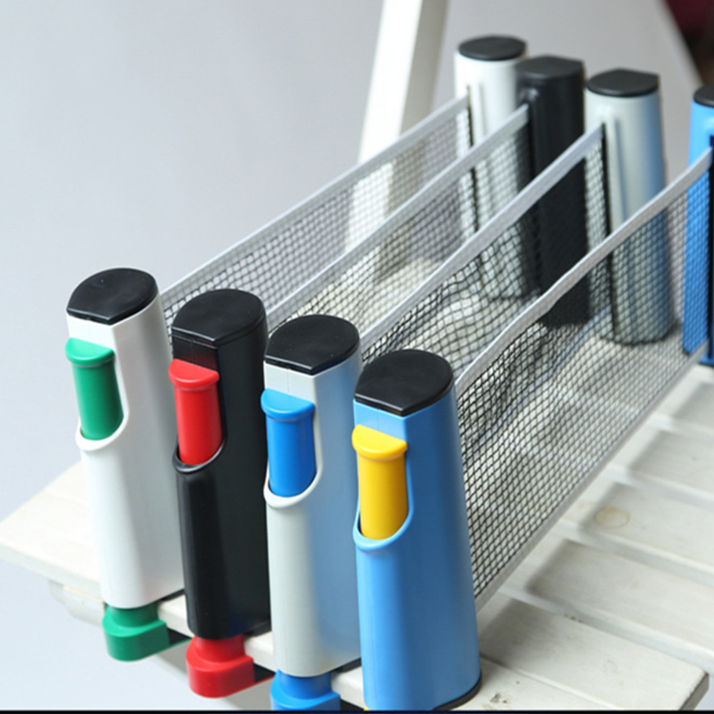 Antideslizante malla Net para tenis de mesa de reemplazo con firme para una pieza retráctil deporte suministros red gimnasio portátil Universal