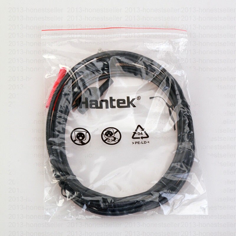 Hantek  ht30a bnc til dobbelt bananhode testlinje auto testledninger adapterkabel 3m
