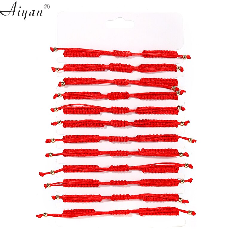 12 Stuks Vlinder En Palm Legering Rode Armbanden Hebben Auspiciou Beschermende Effect Kan Gegeven Als Voor Zowel Mannen Of vrouwen