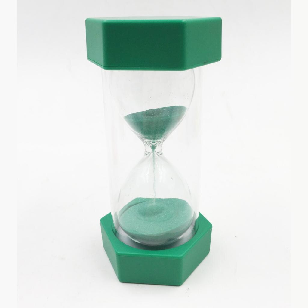 Plastic Sand Timer Clock Sandglass Hourglass 4/6/20/30 Minutes Collectables: 5