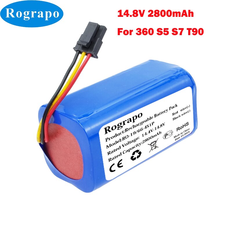 Neue 14,8 V 2600mAh Li-Ion Akku Für iBoto Aqua V710 Roboter Staubsauger Zubehör: S5 S7 T90