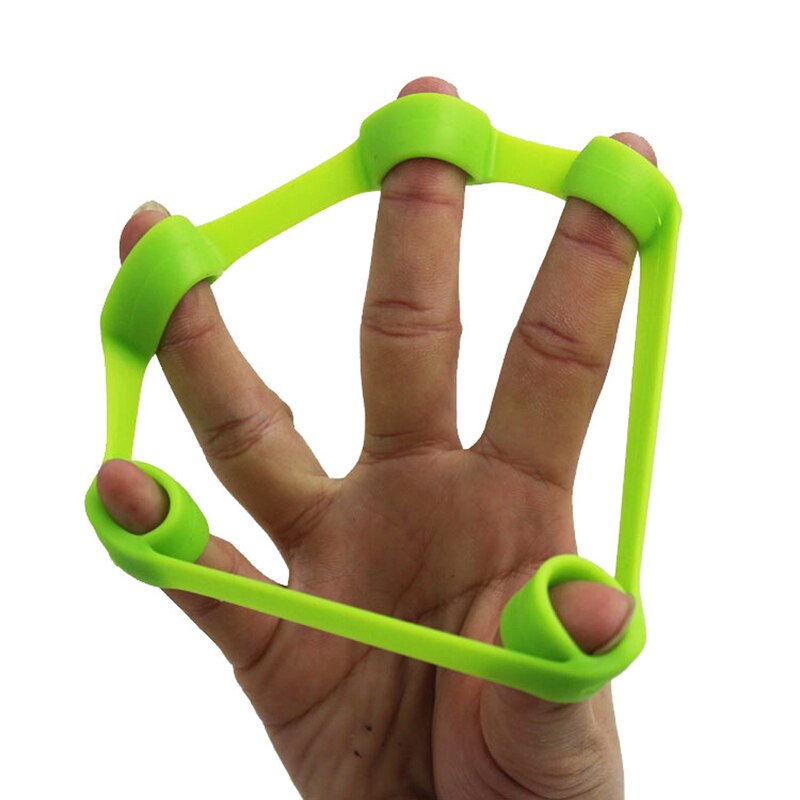 1Pcs Silicone Hand Vinger Trainer Ring Anti Stress Speelgoed Student School Verhogen Focus Speelgoed Antistress Voor Autisme