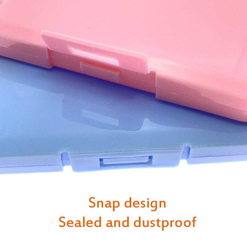 Portable Dustproof Face Shield Mask Storage Box Moisture-Proof Disposable Face Nose Cover Organizer Holder Mask Storage Case