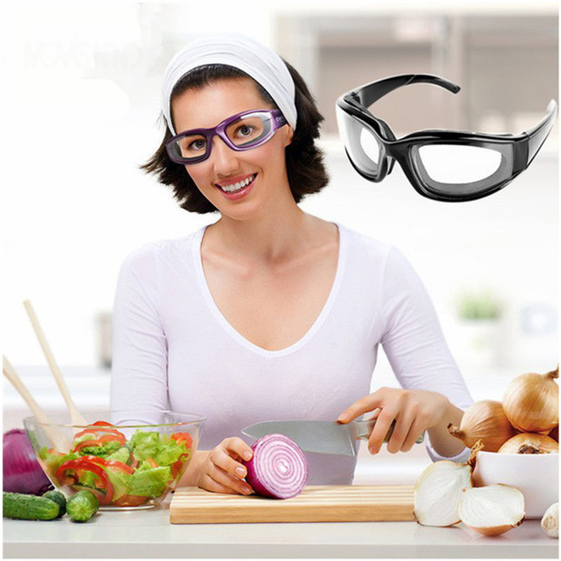 Veilig Tearless Keuken Ui Goggles Bril Uien Hakken Tranen Gratis Protector Keuken Koken Gereedschap