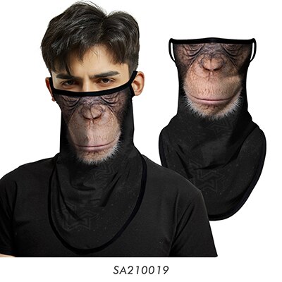Motorrad Schädel Geist Balaclava Motorrad Gesicht Maske Abdeckung Hals Schal Moto Motorrad Bandana Kopf Schutz Stirnband Männer Frauen: Model 9