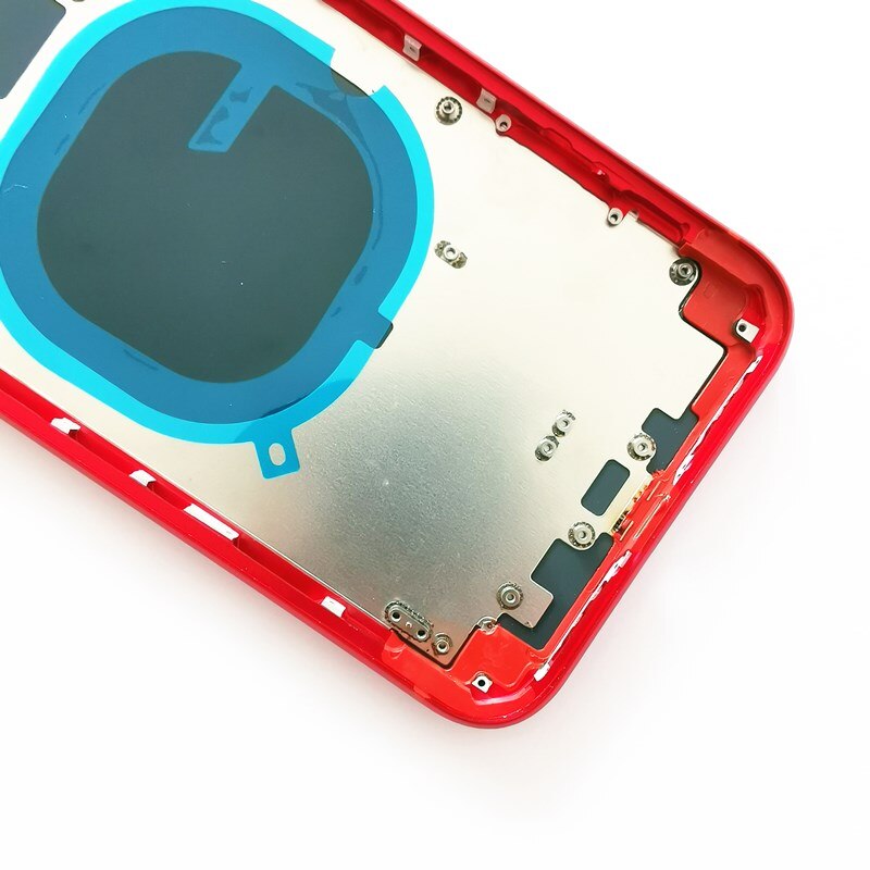 Beste achterkant voor iphone 11 behuizing deksel batterijdeksel achterdeur chassis middenframe voor iphone 11 achterglas
