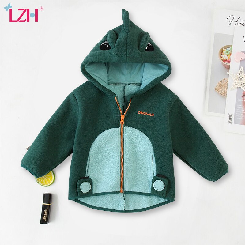 LZH Newborn Baby Girl Clothes Cute Kid&#39;s Girl Coat 2021 nuova giacca per bambini per ragazzo autunno inverno Costume bambino felpe con cappuccio per bambini