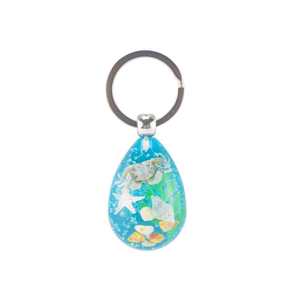 Underwater World Student Travel Souvenirs Marine Amber Keychain Children Summer Holidays Winter Holidays: 7
