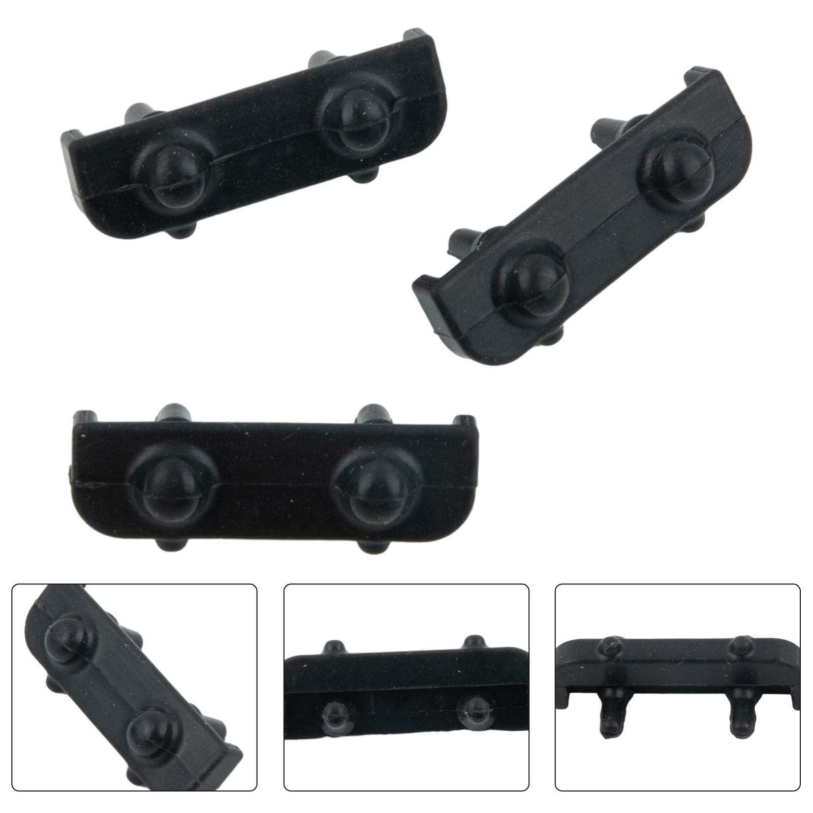 Lucht Friteuse Rubber Bumpers,Air Friteuse Lade Rubber Vervangen Onderdelen Air Friteuse Replac Onderdelen Beschermhoezen Krasbescherming Cover: Bruin