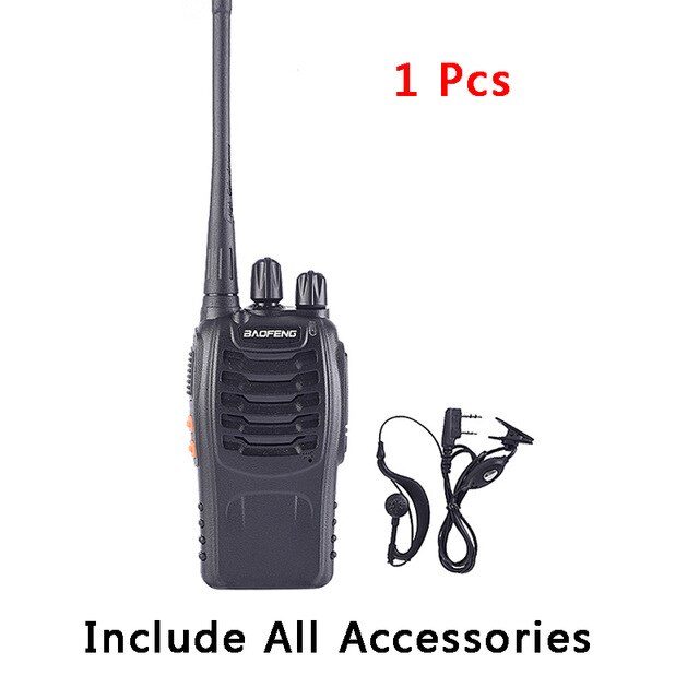 1 個/2 個baofeng BF-888sトランシーバーラジオステーションのuhf 400-470mhz 16CHラジオブランド新しいと高品質