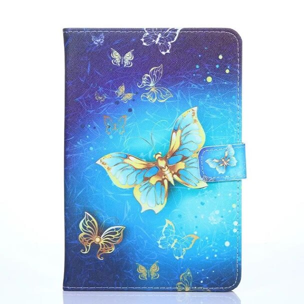 Universal Cartoon Pu Leather Stand Case Cover For Huawei MediaPad M6 M5 T5 M3 M2 T3 T2 T1 10.8" 10.1" 9.6" inch Tablet: Pic 2