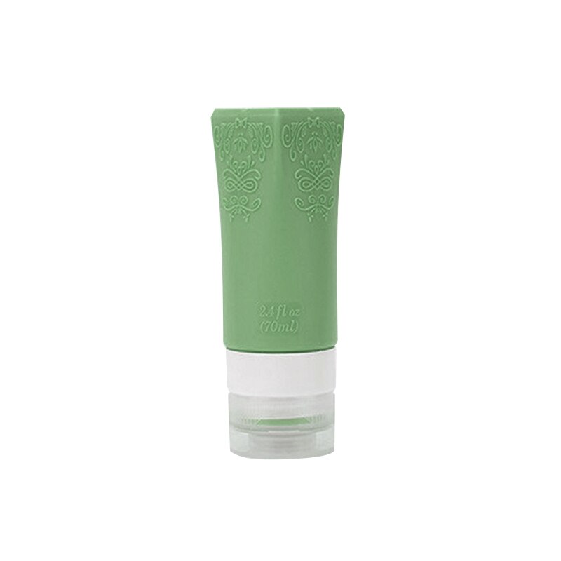 1Pc Silicone Refillable bottle Portable Hand Sanitizer Squeeze Bottle Travel Sorage Lotion Container Empty Bottle Household Tool: 04