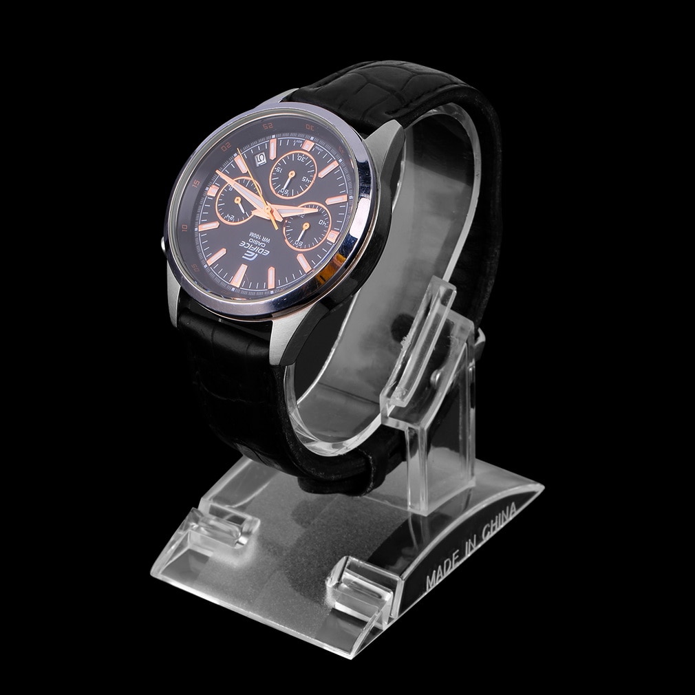 Klart akryl armbånds ur displayholder stativ rack butik showcase stand værktøj gennemsigtigt armbåndsur letvægts stativ
