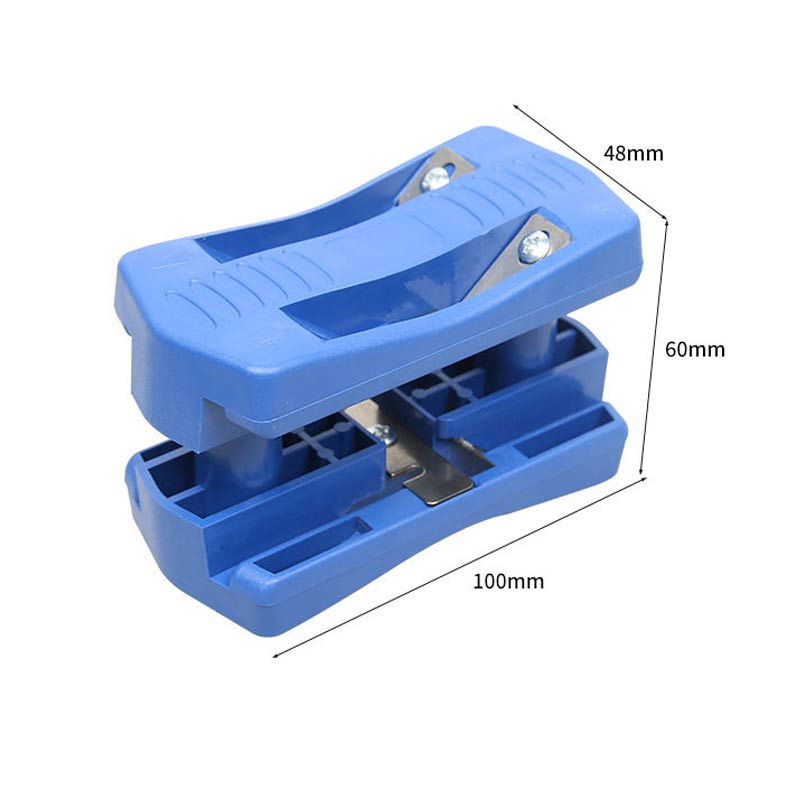 Manual Edging Tool Carpenter Plastic Head Equalizer Woodworking Paint-free Plate Edging Strip Debarring Edging Knife Tool