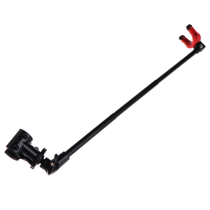Fishing Rod Holder Extend Stretched Pole Stand Carbon Fiber Telescopic Brackets