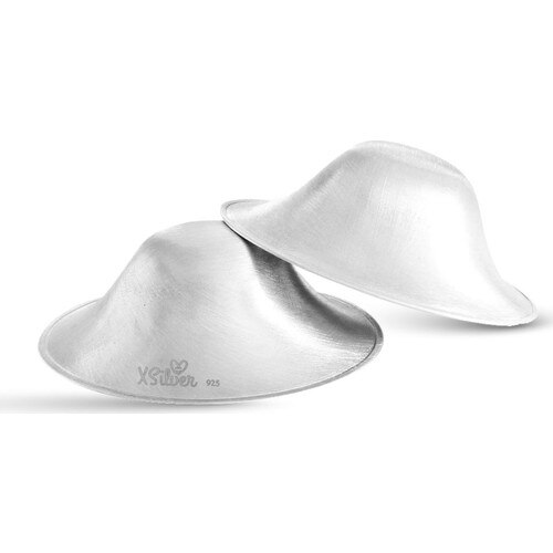 Xsilver Beschermende Zilveren Tepel Covers Tepel Covers Tepel Bloemblaadjes Bloem Sticker Bra Pad