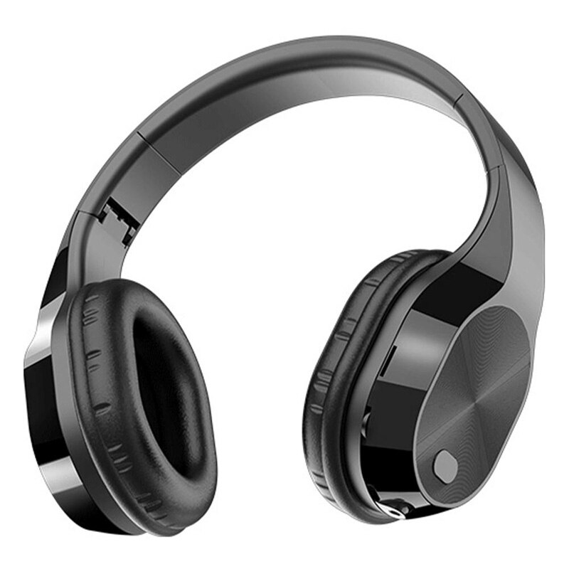 Wireless Headphones BT 5.0 HiFi Bluetooth Headset 9D Stereo Earphone With Transmitter Stick For TV Computer Phone: black