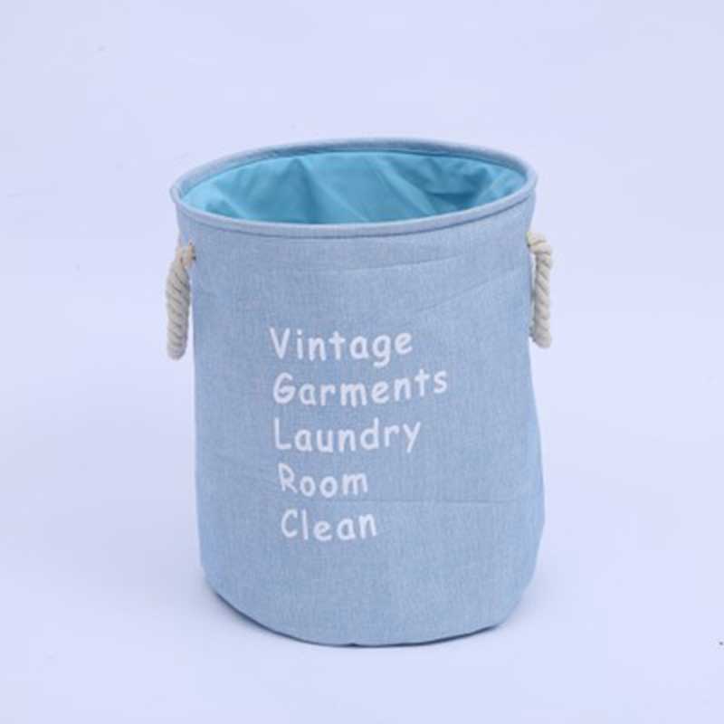 Vouwen Trekkoord Poort Vuile Kleren Wasmand Voor Speelgoed Opslag Emmer Organizer Bin