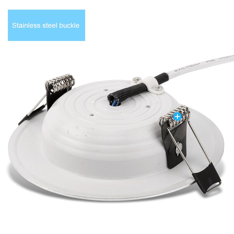 Led-alasvalo 3w 5w 7w 9w 12w 15w 220v 230v 240v pyöreä upotettu lamppu led-lamppu makuuhuone keittiö sisä led-valaistus