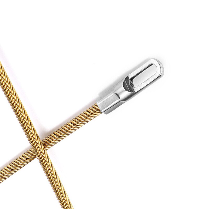 3mm Metal Guide Device Nylon Electric Cable Push Pullers 5 Meter To 30 Meter Fish Tape Wire Golden Wall Thread Lead Wire Puller