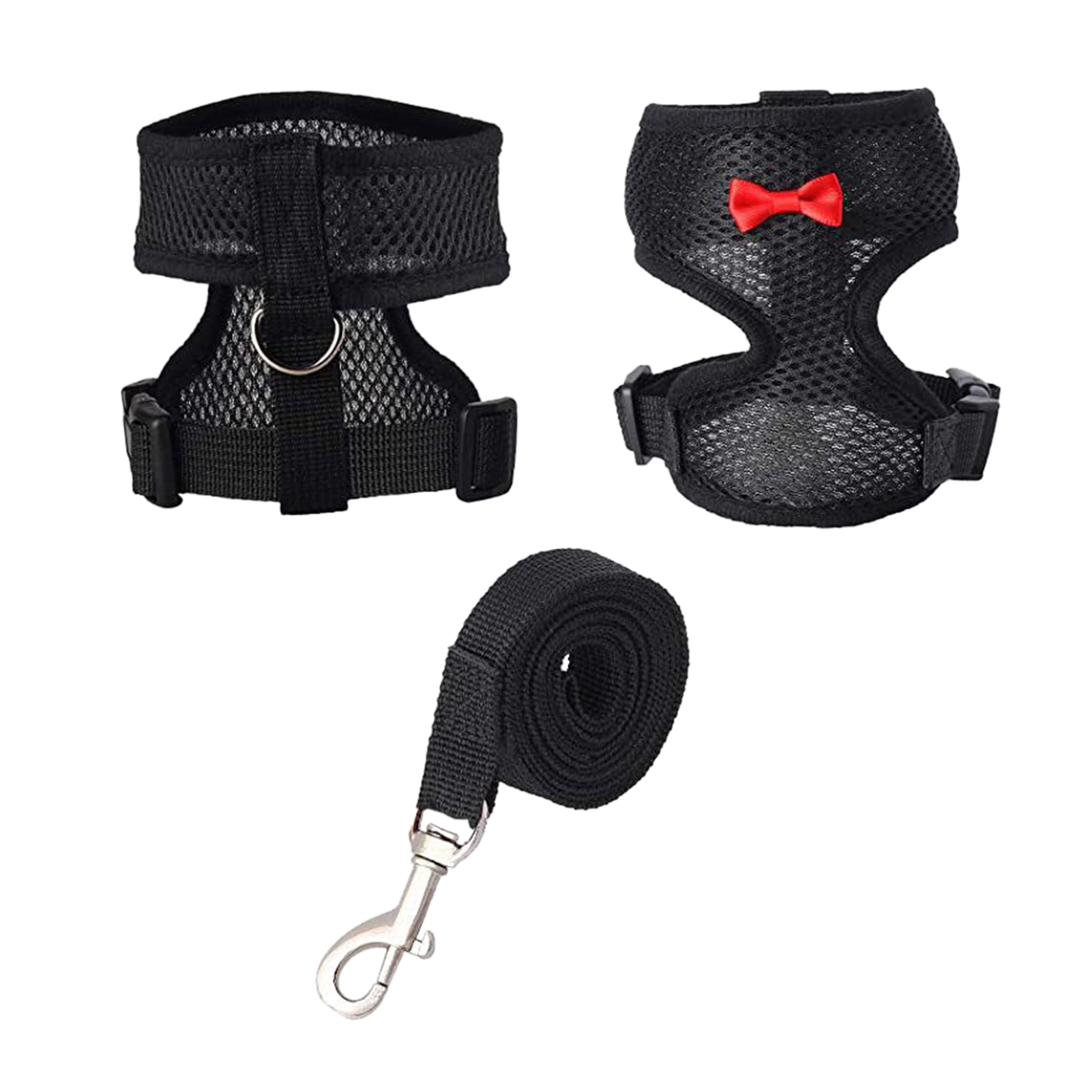 Pettorina di pollo regolabile con guinzaglio gilet traspirante per animali domestici per gallina di pollo anatra maglia per animali domestici gilet di sicurezza traspirante