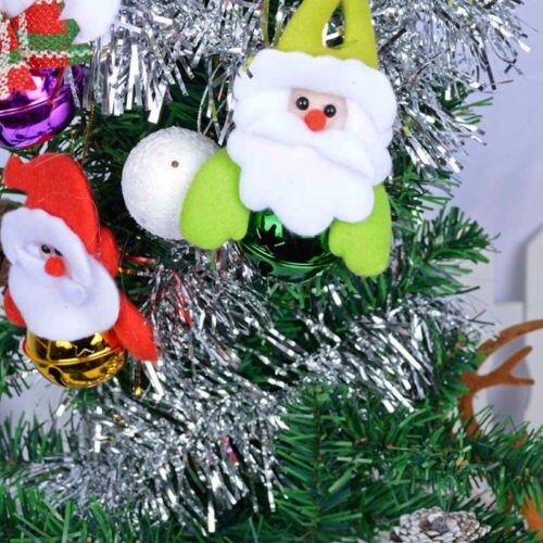 Jul julklockor jultomten snögubbe fest dekoration julgran prydnad jul liten klocka slumpmässigt