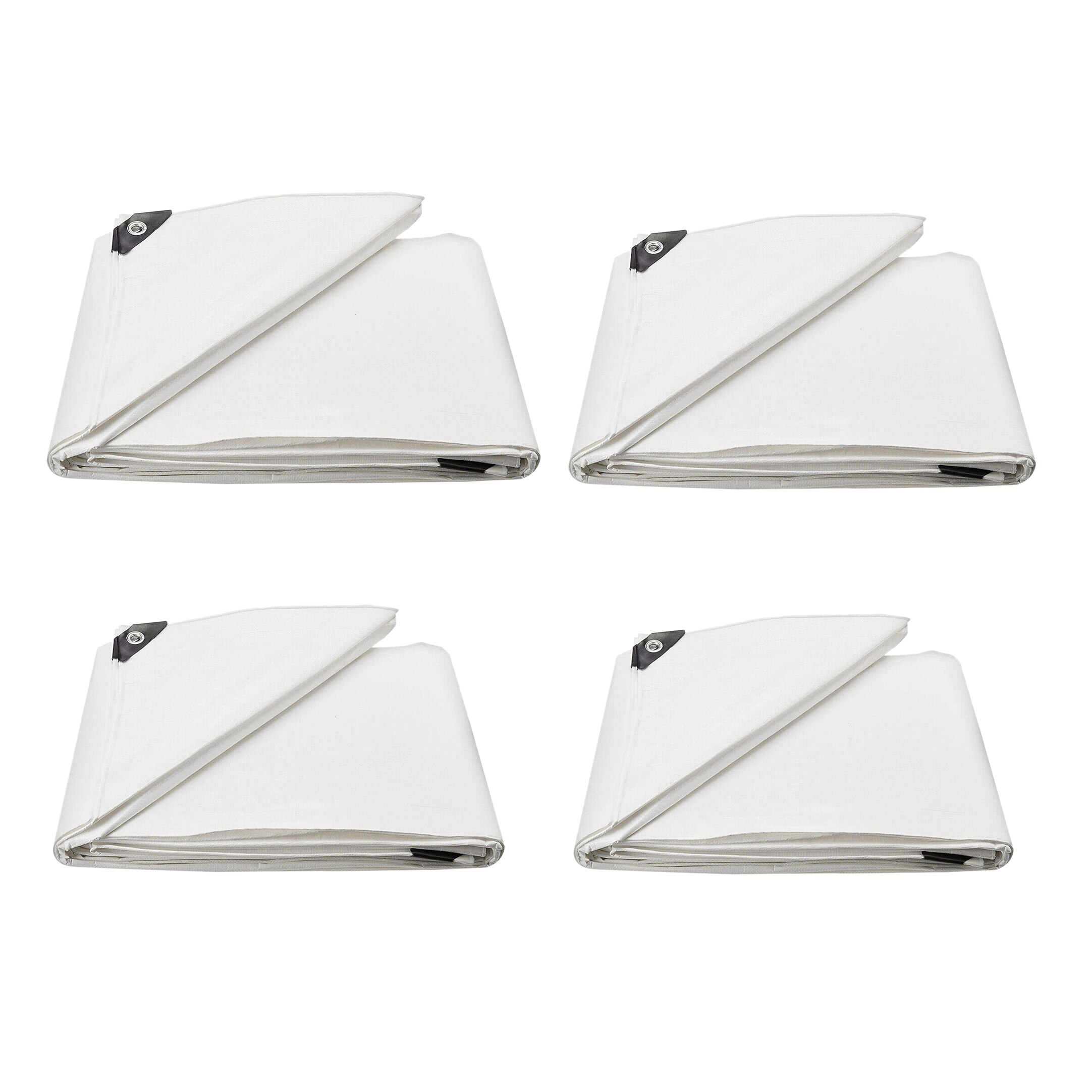 Poly Tarp Waterproof Tarpaulin Canopies Tent Reinforced Boat Car Cover Garden Supplies Shade Sails