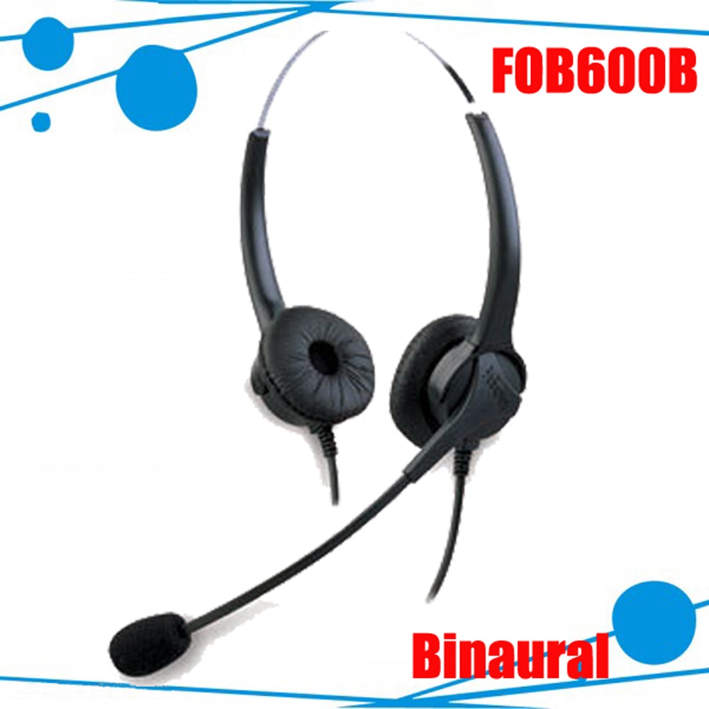 Wired Handy Headset mit Noise Cancelling Boom Mic