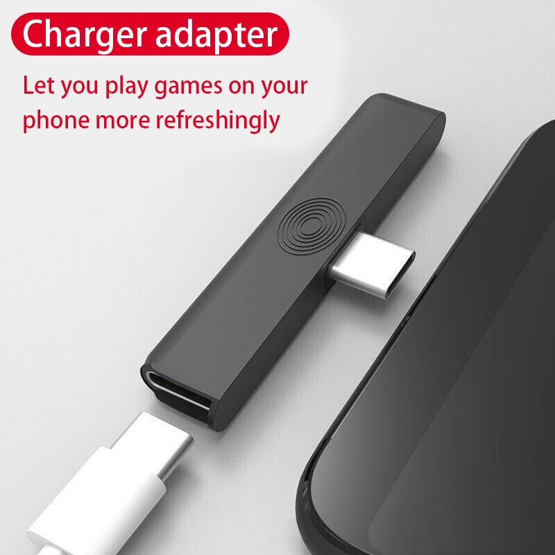 Mobiele Telefoon Adapter Type C Iphones Adapter Interface Datalijn Opladen Converter Game Opladen Extra Handgreep Kabel