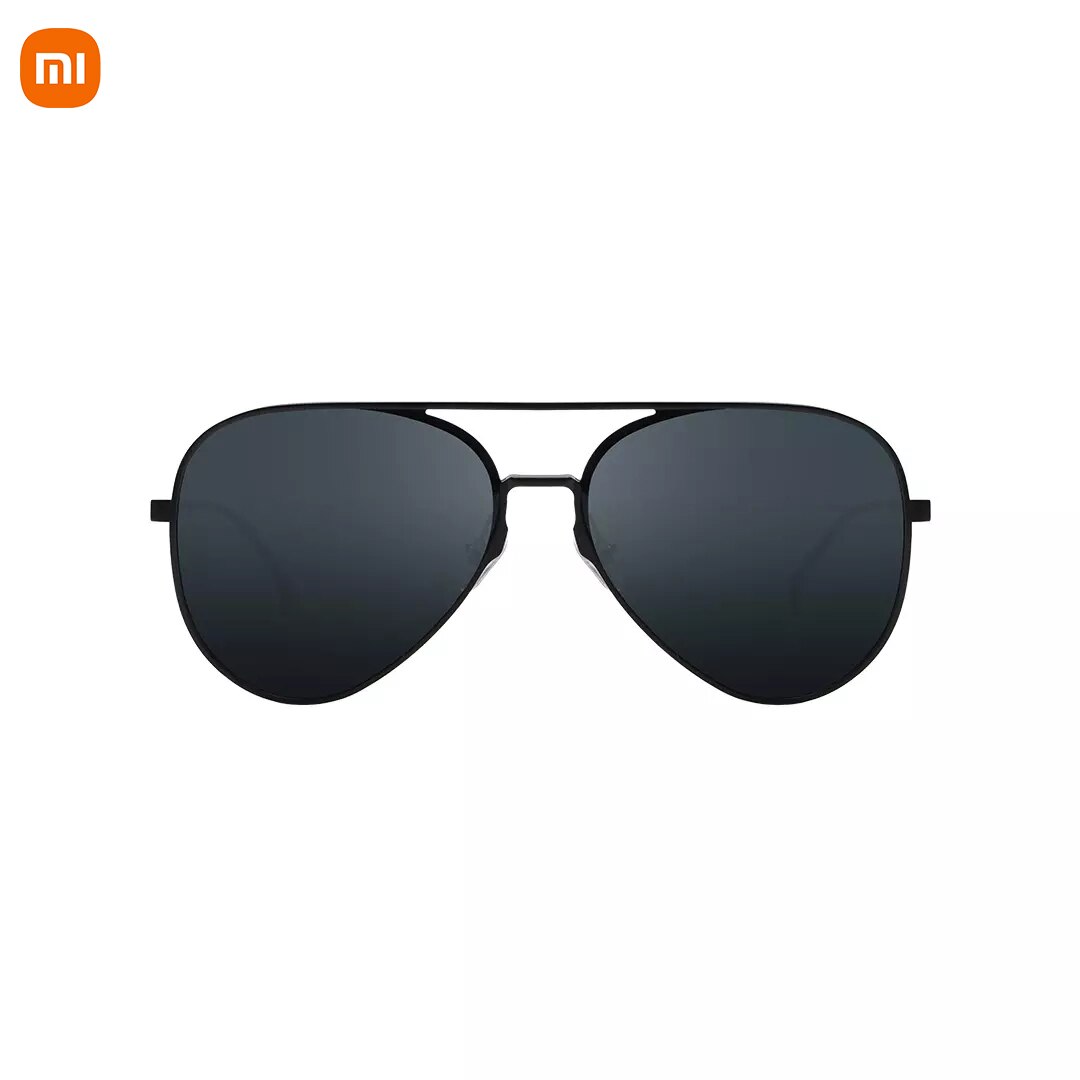 Xiaomi Mijia Flieger Sonnenbrille Profi Block UV Anti-Blendung Nylon Polarisierte Linsen Edelstahl Rahmen 19g Licht Mit fallen: Flieger Sonnenbrille