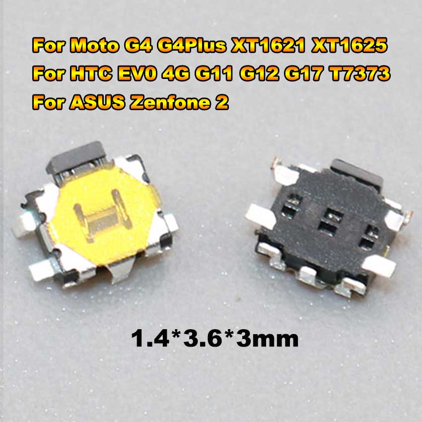 Cltgxdd 10 modelli di Interruttore di Pulsante di Accensione in poi spento per Moto G4 G4più per Nokia Lumia 520 620 515 630 530 930 per Sony K750 W800 W580