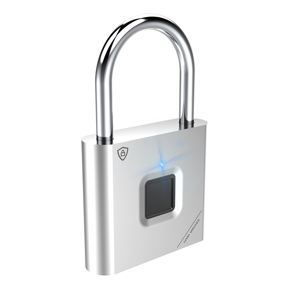 Quick Padlocks Thumbprint Door Padlocks Rechargeable Door Lock Fi... – Vicedeal