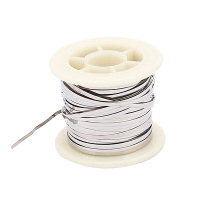 Fil chauffant plat Nichrome 10M 33Ft 0.2x2mm pour éléments chauffants