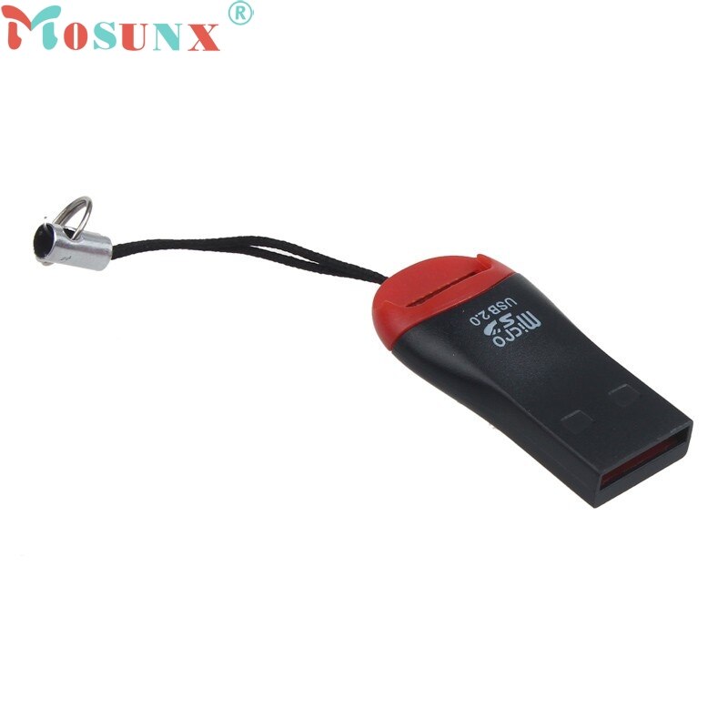Ecosin2 5PCS USB 2.0 Micro SD SDHC TF Flash Memory Card Reader Mini Adapter For Laptop Lector de tarjetas de memoria NOV20