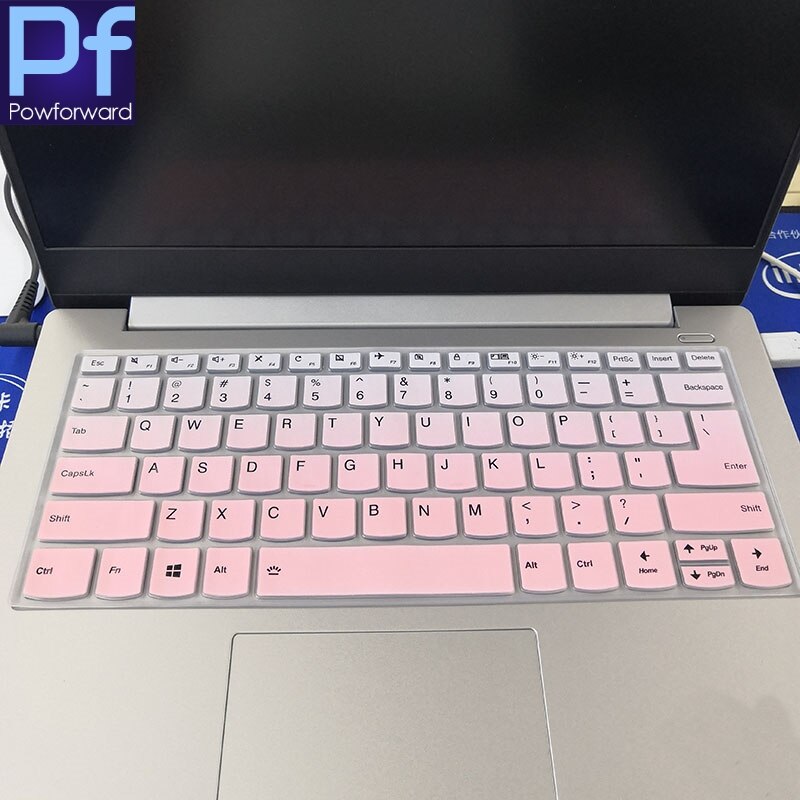 Laptop Keyboard Cover Skin Protector for Lenovo Ideapad S340 14" - Ultra-thin Silicone, Waterproof, Dustproof