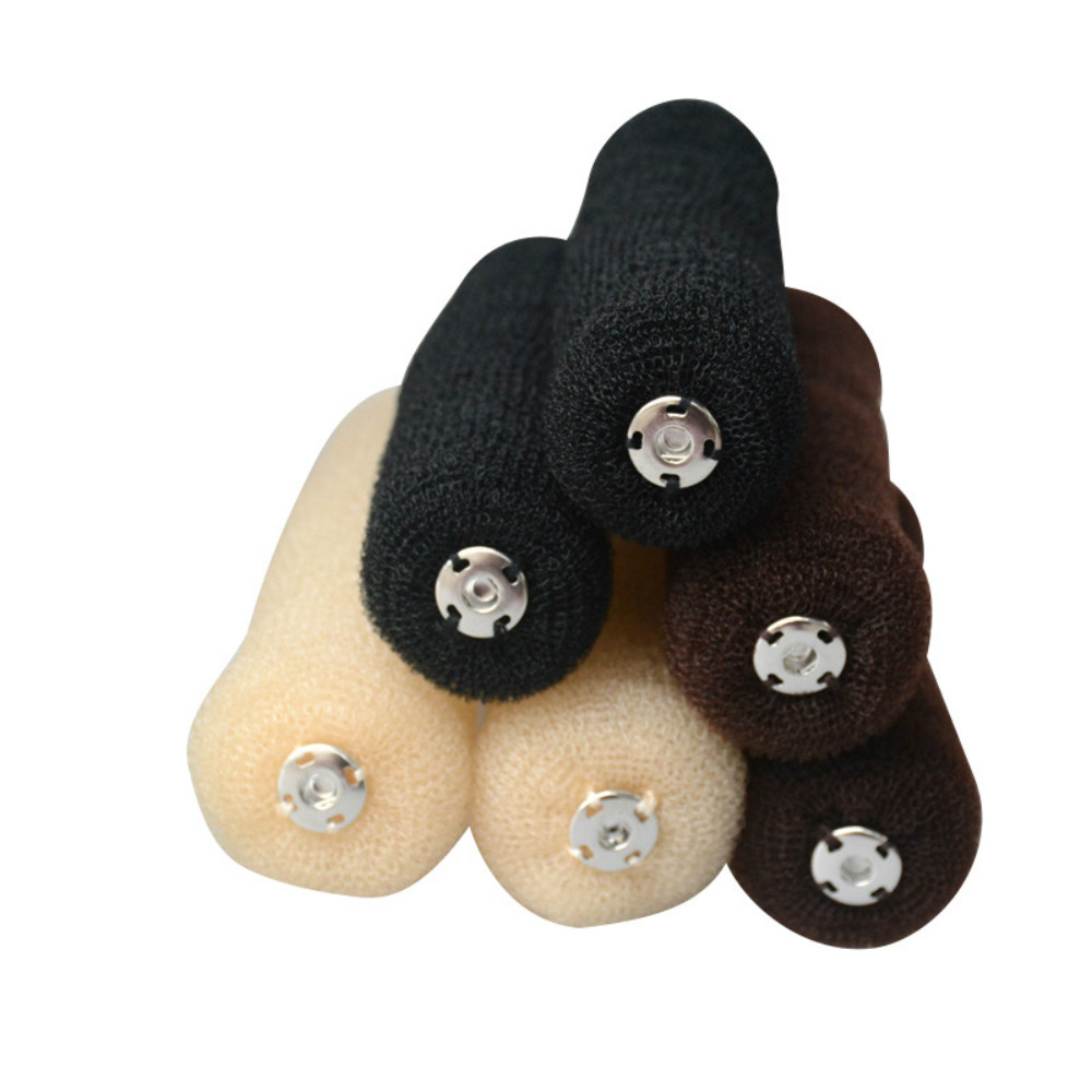 Esponja fabricante de coque, esponja mágica para fazer rosquinha de cabelo, fácil, anel grande, ferramentas para estilizar cabelo, acessórios para penteados para meninas e mulheres