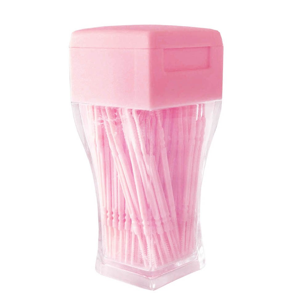 200 Stuks Tandenstoker Borstel Plastic Double-Ended Tandenstokers Tanden Schoonmaken Tool Oral Care Tooth Sticks