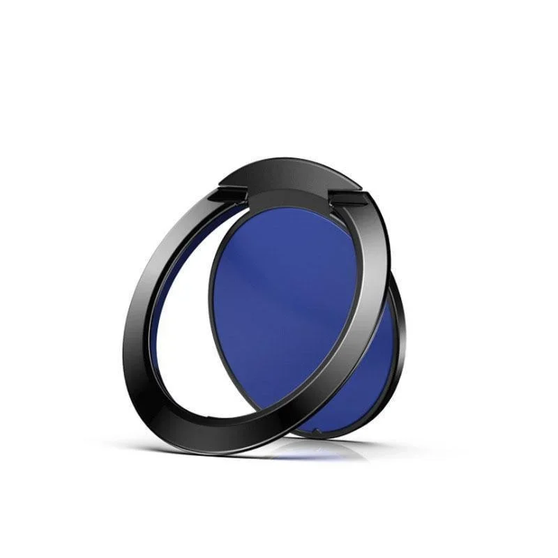 Ultradunne vingerringhouder Metaal Universele 360-rotatiestandaard voor telefoon: Donkerblauw