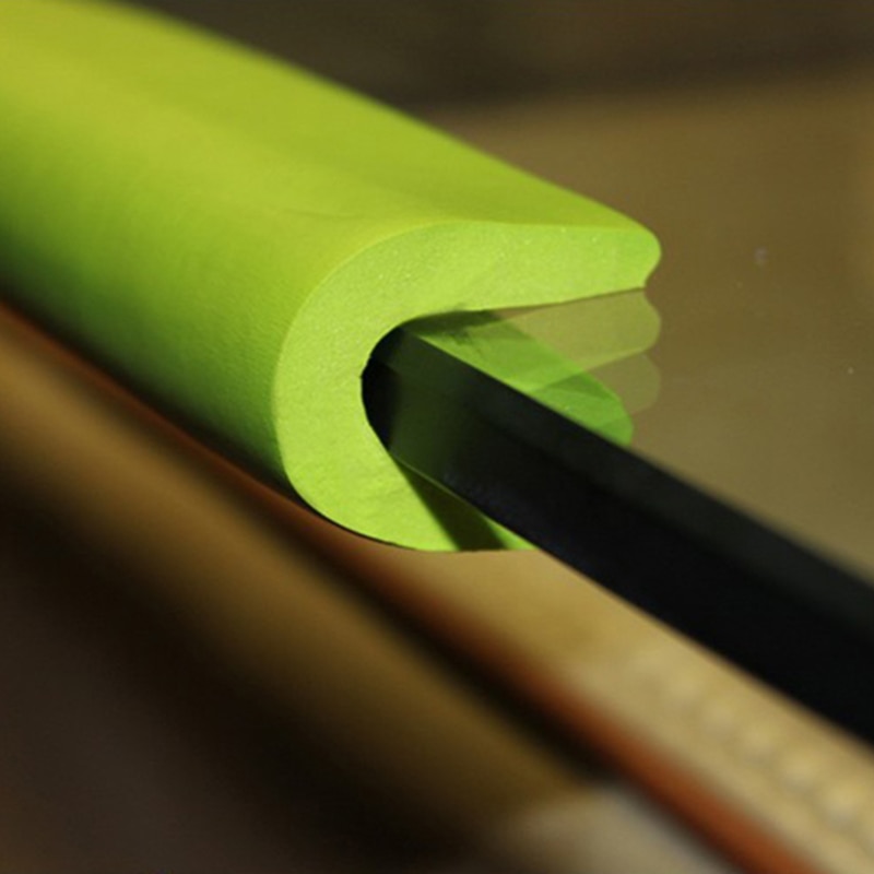 Child Safety Corner Guards 2m Baby bumper strip Baby Corner protector Table Edge Corner Cushion Strip with 3M Adhesives U type