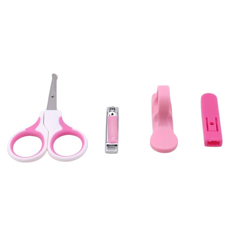 Baby Pak Baby Dagelijkse Verzorging Set Baby Nail Care Kam Borstel Set Ronde Cutter Hoofd Schaar En Pincet nail Plastic Print
