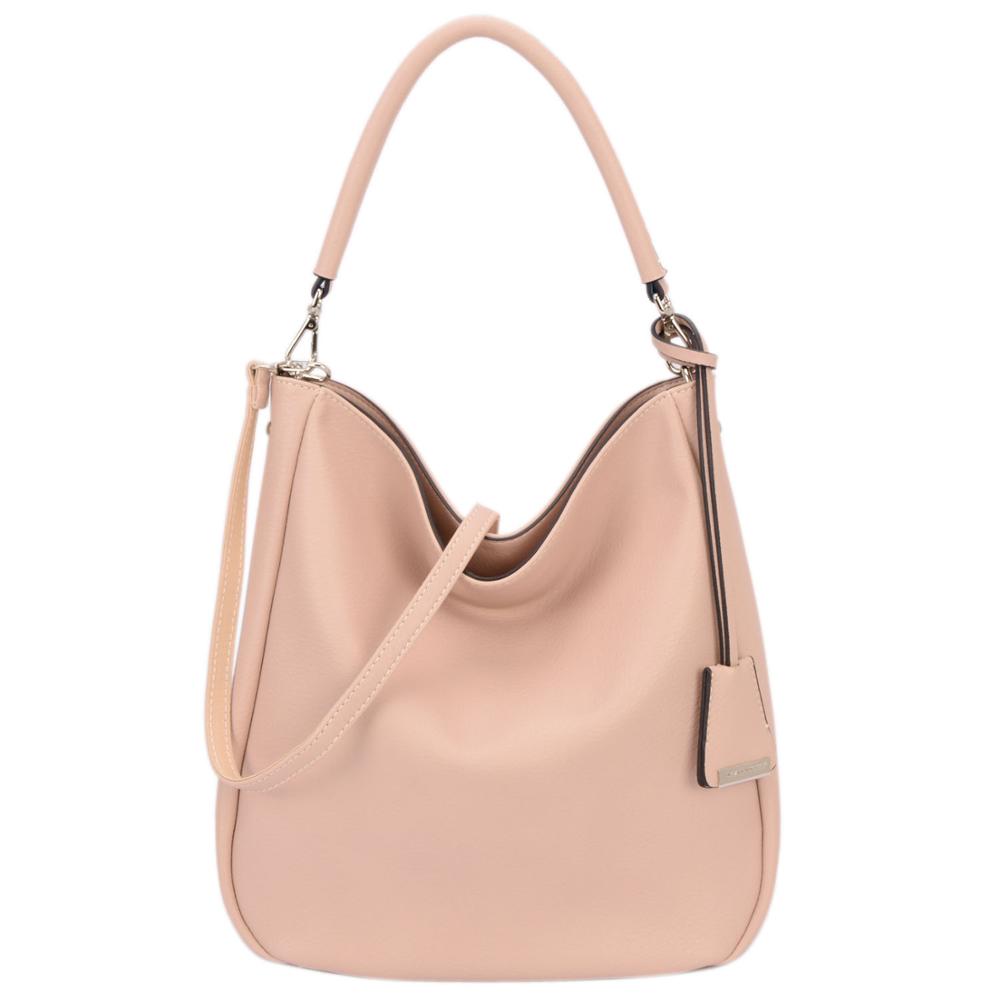 DAVID JONES frauen messenger taschen pu leder weibliche schulter taschen große dame reise umhängetasche mädchen handtasche tropfen: PINK