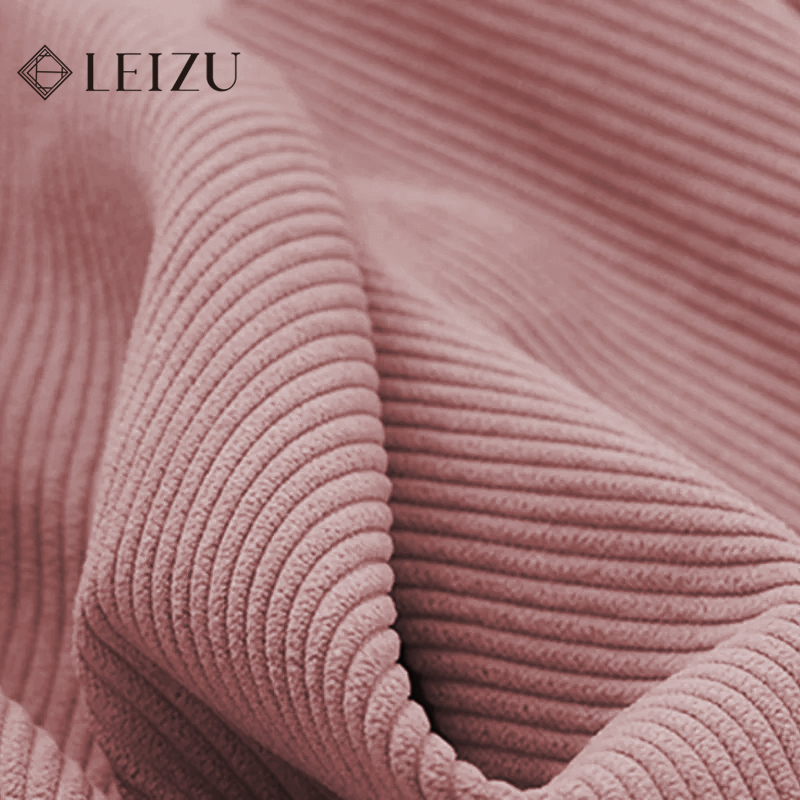Tela de pana de costilla rosa, Color sólido para coser camisas, Sudadera con capucha, ropa, chaquetas de pana acolchadas, pantalones, sofás, telas de terciopelo