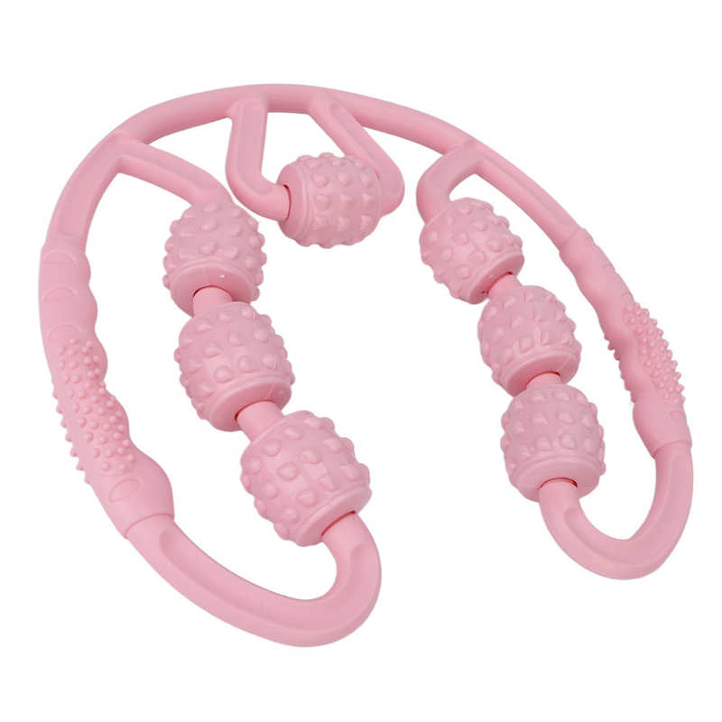 Spier Massage Roller Druppelvormige 7 Wielen Alle Ronde Masseren Been Massage Roller Elastische Pp Uniforme Kracht Voor Gym Gebruik voor Dij