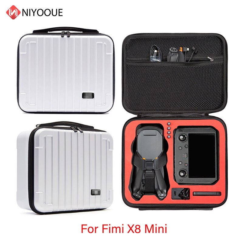 Borsa a tracolla Drone per Fimi X8 Mini borse portaoggetti portatili borsa custodia impermeabile custodia rigida accessori nero