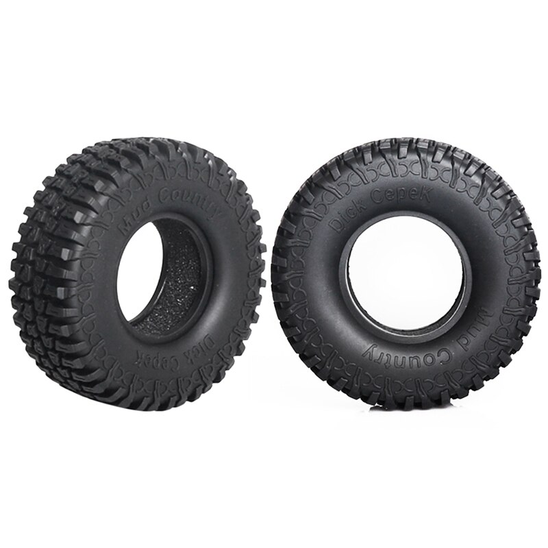 RC Auto Reifen - 100mm Durchmesser - 39mm Breite - 4er Set - Gummi - für 1/10 Skala Kletterfahrzeuge