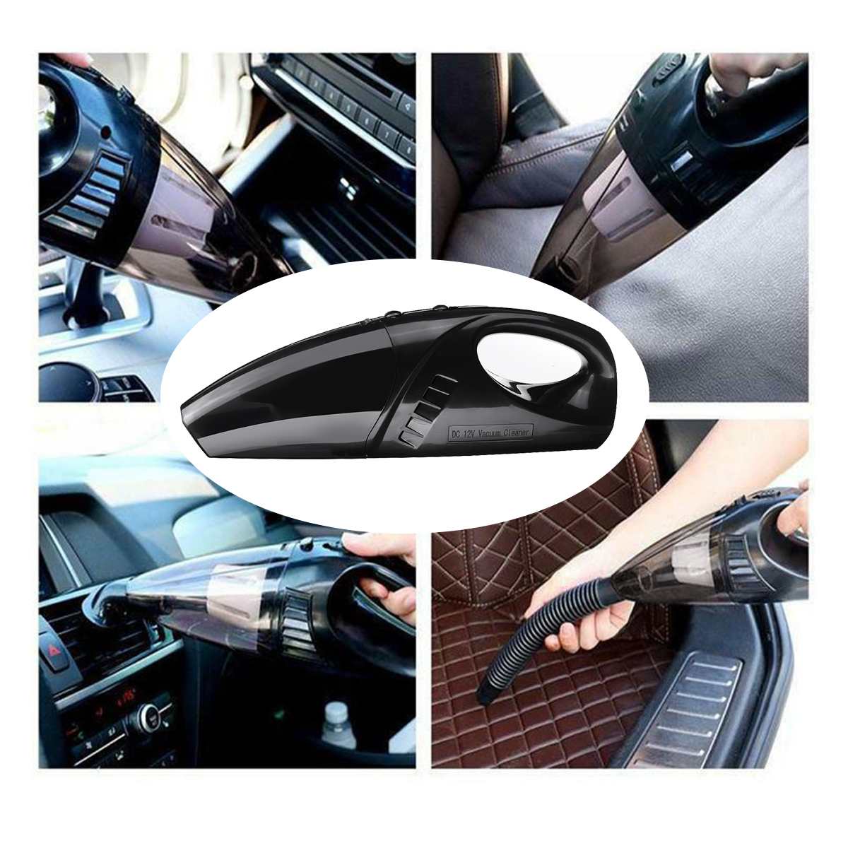 Auto Stofzuiger Voor Auto Draagbare Stofzuiger Handheld 12V 130W Mini Auto Stofzuiger Auto Aspirador Coche