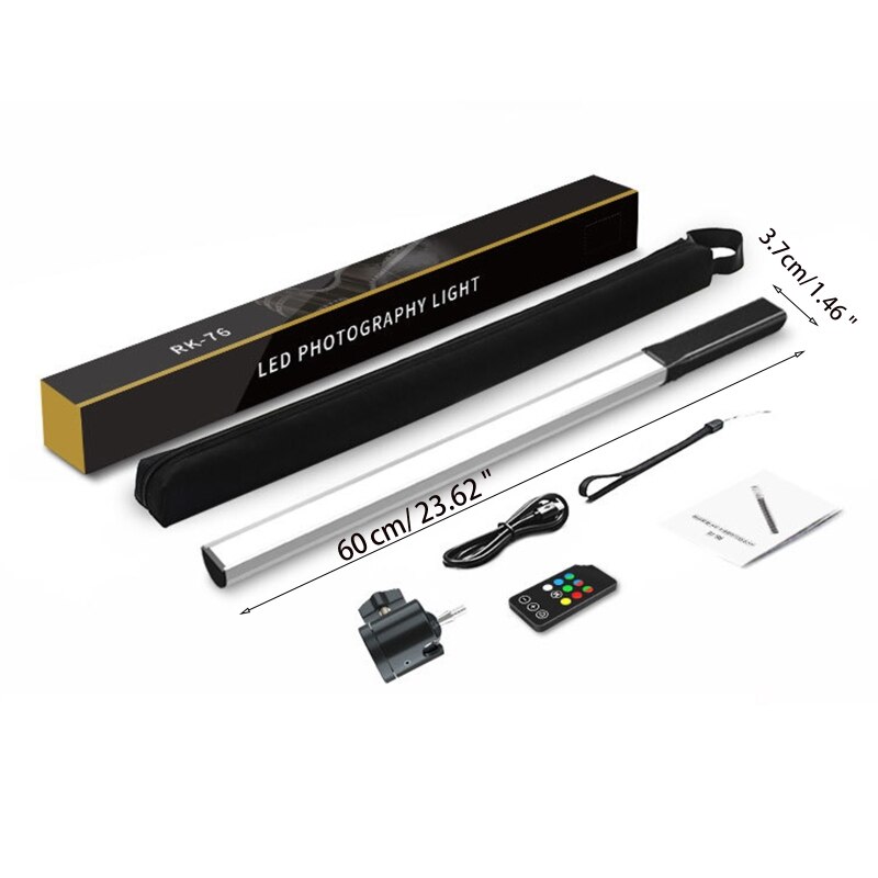 Full Color RGB Video Light Photography Lighting LED Fill Light for Filmmaker