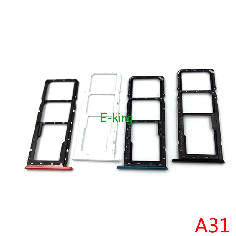 For Oppo A8 A31 A37 Sim Card Slot Tray Holder Sim Card Reader Socket