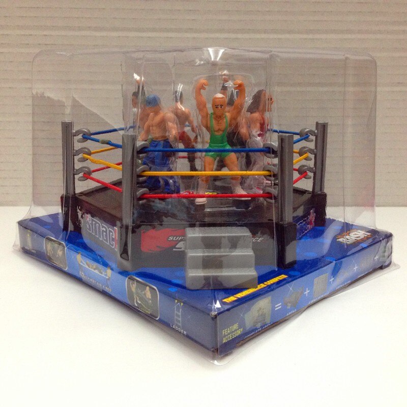 Wrestling-Spielzeugset Mit Ring & Figuren - Kampfspielzeug Für Kinder 3-14 Jahre